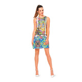 Patron Burda n°6541 : Top & Robe ample facile