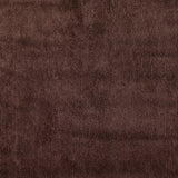 Velours polyester fines côtes châtaigne