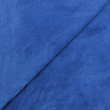 Tissu éponge bambou bleu roi vendu au mètre