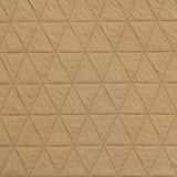 Jersey matelassé triangle fond beige