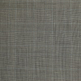 Tissu tailleur 100% laine prince-de-galles brun, bleu fond écru