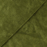 Tissu éponge bambou vert olive vendu au mètre
