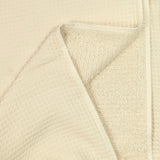 Double side fabric honeycomb sponge ecru bamboo per meter
