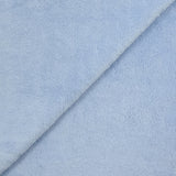 Tissu éponge bambou bleu bébé vendu au mètre