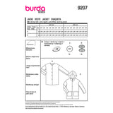 Patron Burda kids n°9207 : Veste