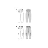 Patron Burda n°5699 : Pantalon