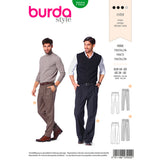 Patron Burda n°7022 : Pantalon