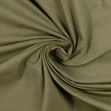 Jersey de algodón orgánico de color verde oliva