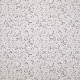 Coton imprimé champêtre beige fond blanc