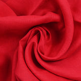 Lino de fresa 100% rojo