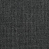 Tissu tailleur en laine mélangée à chevrons gris