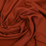 Twill de viscose terracotta
