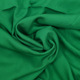 Synthetic green viscose twill