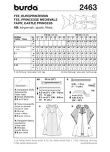 Patron n°2463 : Princesse