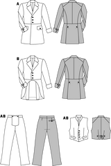Patron n°2767 : Déguisement Costume des années 1848