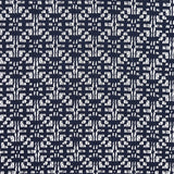 Dentelle polycoton Mariela bleu marine