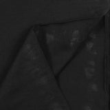 Jersey coton Bio noir