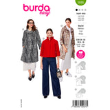 Patron Burda n°5688 : Manteau