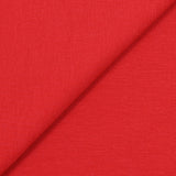 Jersey de algodón rojo bio