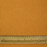 Maille Bianca côtelée jaune moutarde