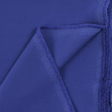 Crêpe de polyester lourd Madeleine bleu roi