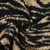 Forro de tigre beige y negro