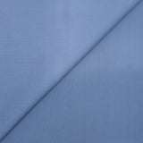Coton uni bleu charrette