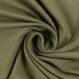 Jersey French Terry Organic Olive Organic Cotton