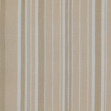 Piqué de coton imprimé Rayure fond beige