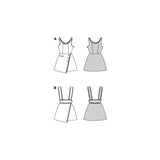 Patron Burda kids n°9198 : Robe