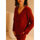 Sigh pajama sewing pattern