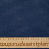 Mini Pea Pea White and Red Navy de algodón