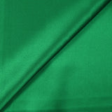 Satén de seda verde imperial