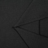 Polyester fin chiné gris anthracite