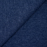 Maille texturée grattée Ori bleu marine