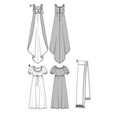 Patron n°2493 : Déguisement Robe