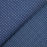 Matelassé Chambray printed pea
