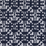 Dentelle polycoton Mariela bleu marine