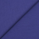 Jersey de algodón orgánico de índigo azul