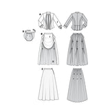Patron n°7880 : Robe Historique (1888)