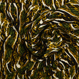 Twill de viscose imprimé Mars kaki