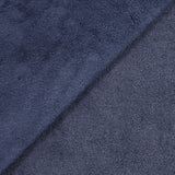Tissu éponge bambou bleu marine vendu au mètre