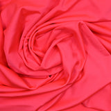 Tissu Maillot de bain corail fluo