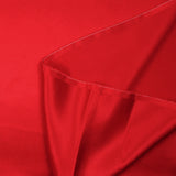 Satin de soie 100% rouge