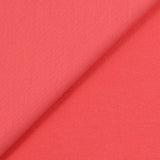 Jersey francés terry algodón orgánico coral rosa