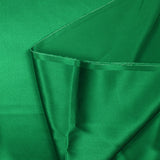 Satén de seda verde imperial