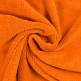 Tissu éponge bambou orange vendu au mètre