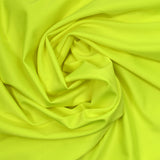 Tissu Maillot de bain jaune fluo