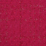 Tweed emma lurex polyester FUCHSIA Foundation