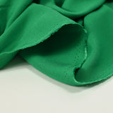 Synthetic green viscose twill